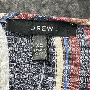 DREW Vibrant Striped Top - XS